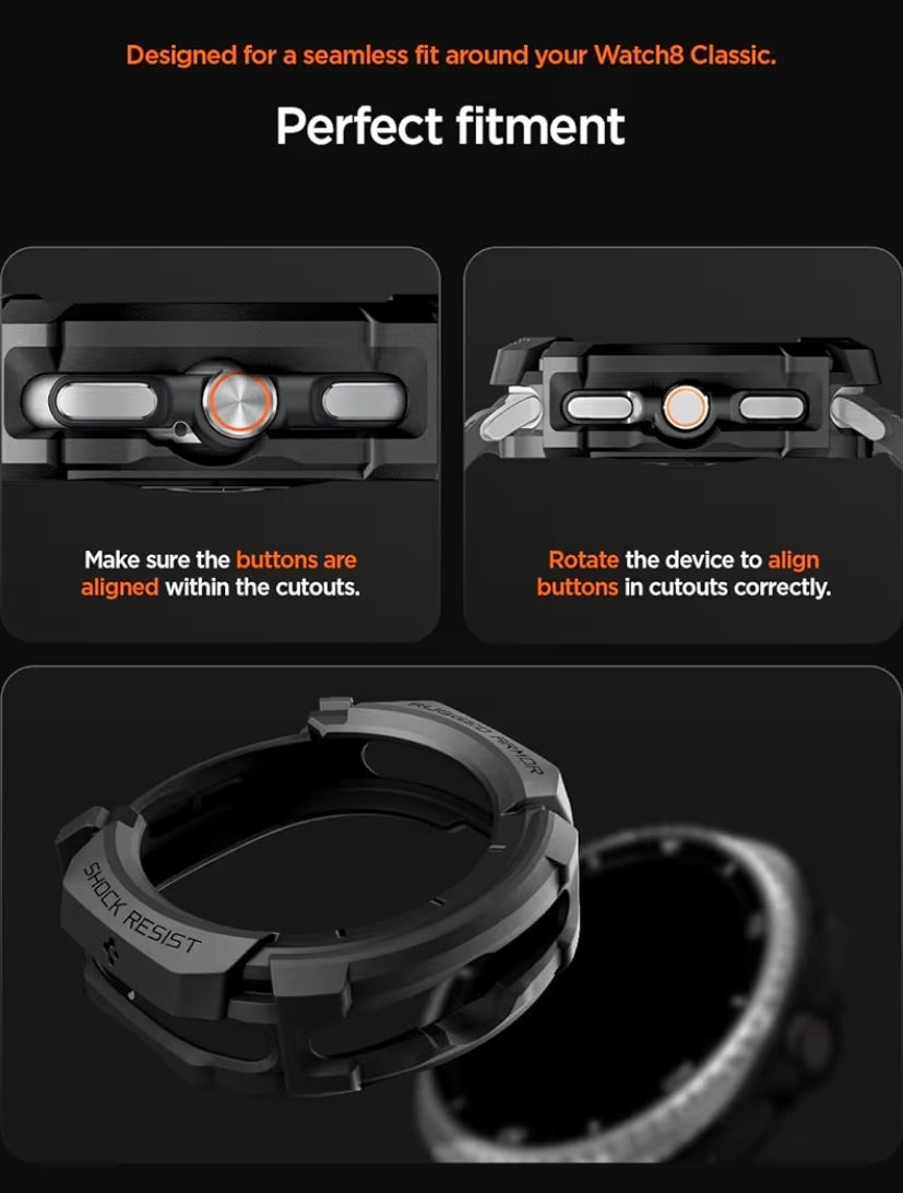 Correa y protector para reloj Samsung