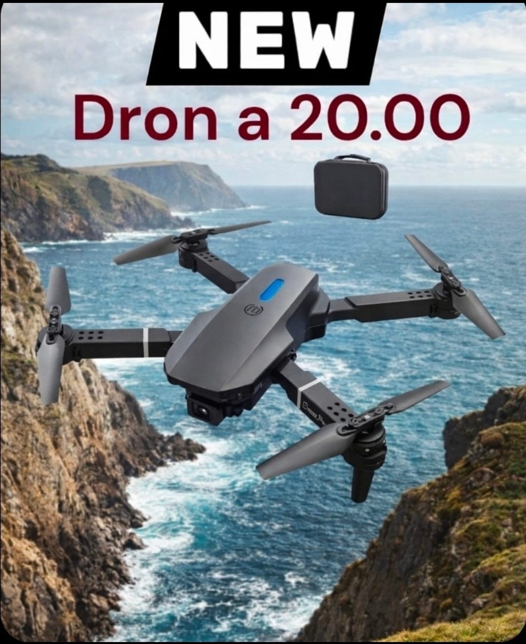 Dron con Camara Bluetooth